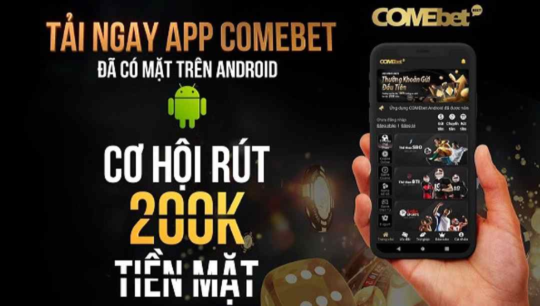 Tải và chơi Comebet ngay trên điện thoại