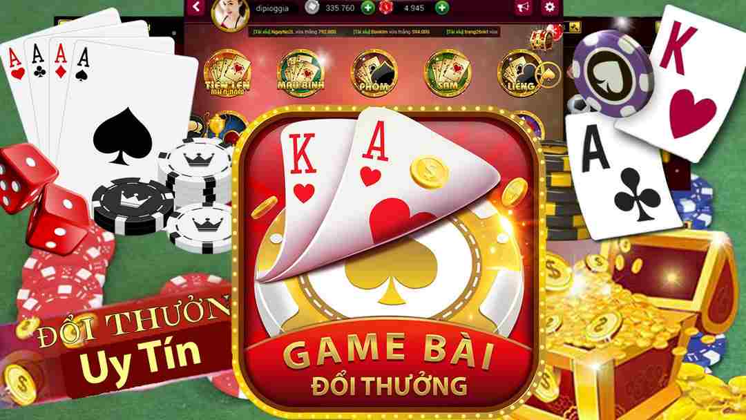 Các sản phẩm giải trí game bài vô cùng đa dạng đặc sắc