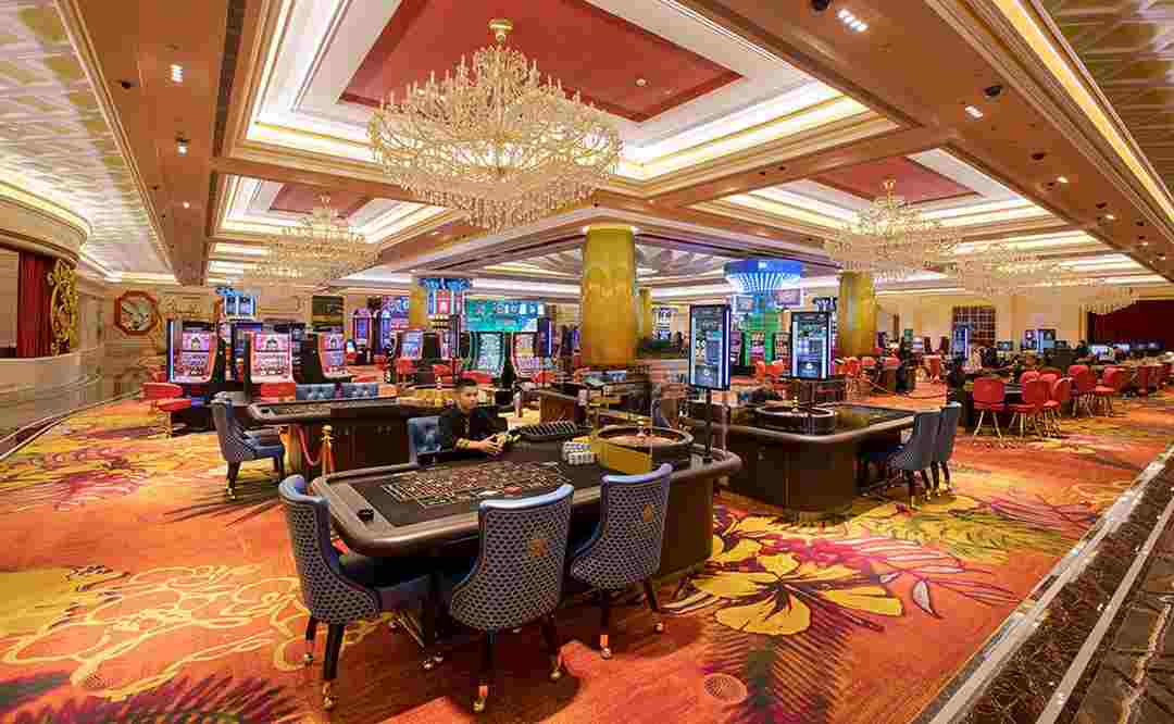 Không gian Casino Koh Kong tinh tế và sang trọng