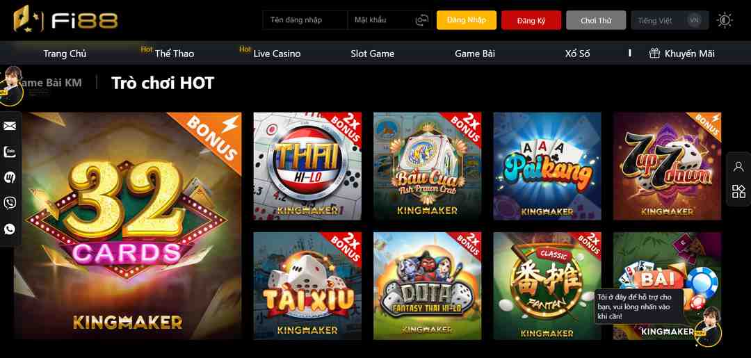 Sảnh Casino hiện tại đang được triển khai cực nhiều game hấp dẫn